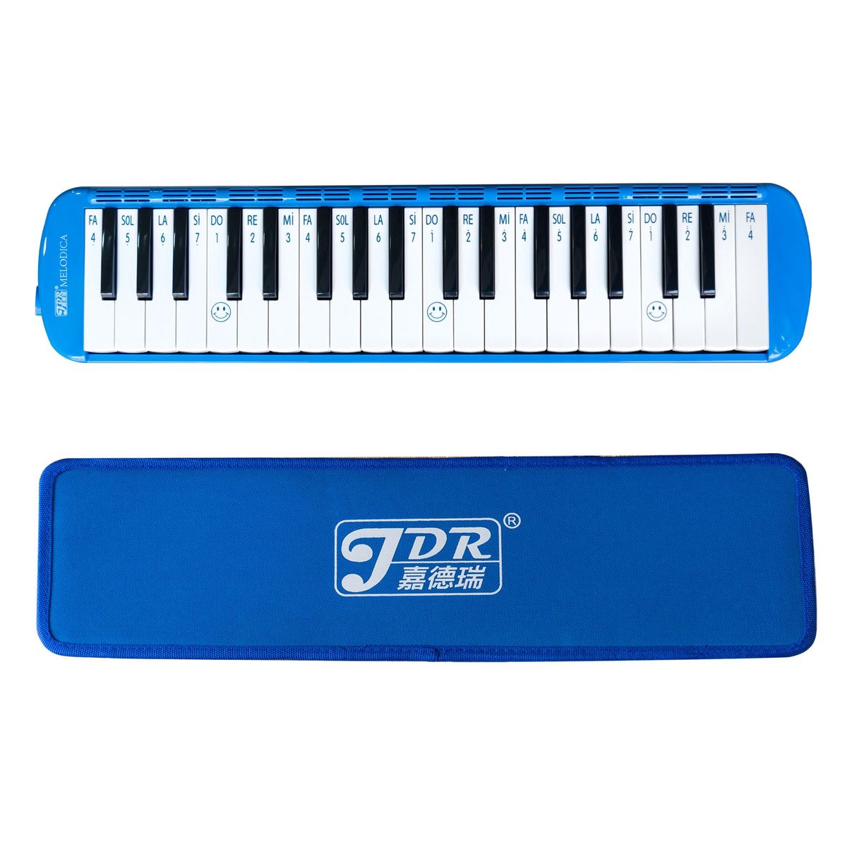 GENERICO - Melódica 37 teclas JDR MM37 BL Azul.