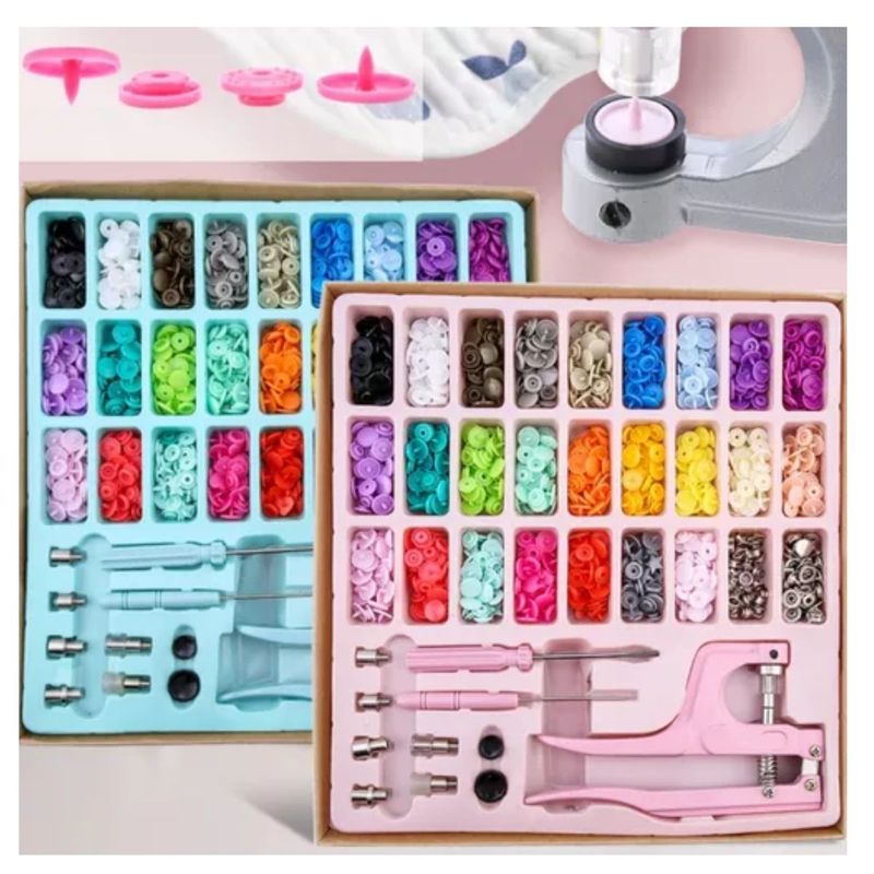 GENERICO - Pinza Remachadora Para Broches Plasticos Snap Mas 270 Broche