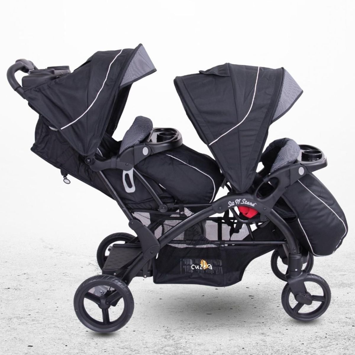 EBABY - Coche Cuna Mellicero para Bebé »DUO LANDER» BLACK