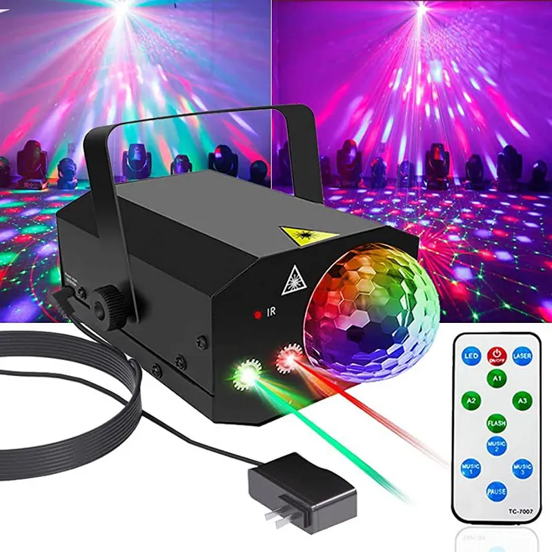 GENERICO - Luces Led Efecto 2 En 1 para Evento Fiesta Decoracion discoteca