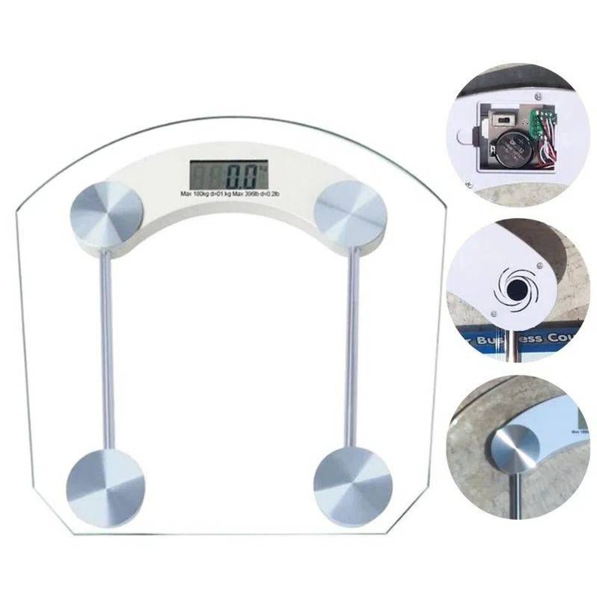 GENERICO - Balanza de Baño balanza 180KG