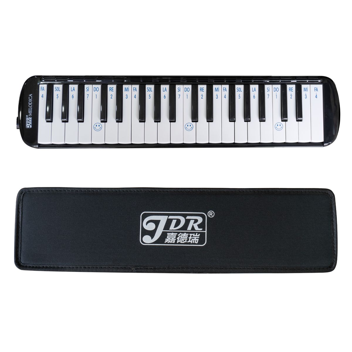 JDR - Melódica 37 teclas JDR MM37 BK Negro.