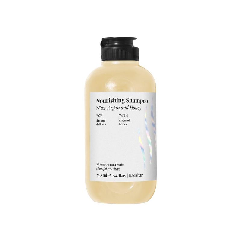 FARMAVITA - Shampoo Nutritivo Back Bar Con Argan y Miel 250ml