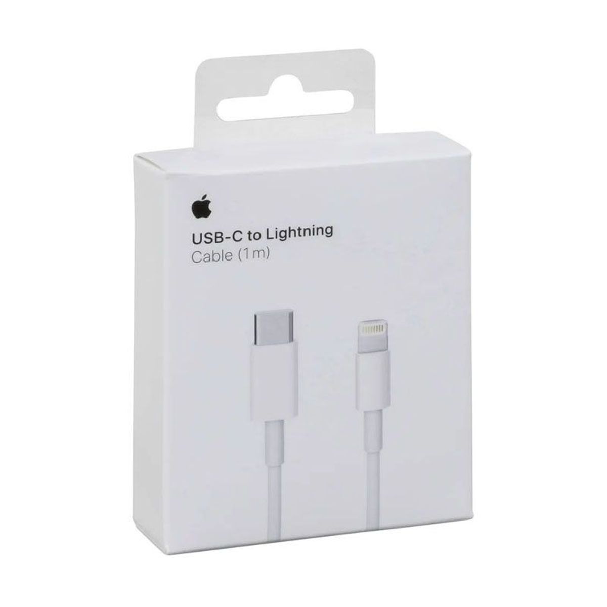 APPLE - Cable Apple de USB-C a Conector Lightning 1m - Blanco.