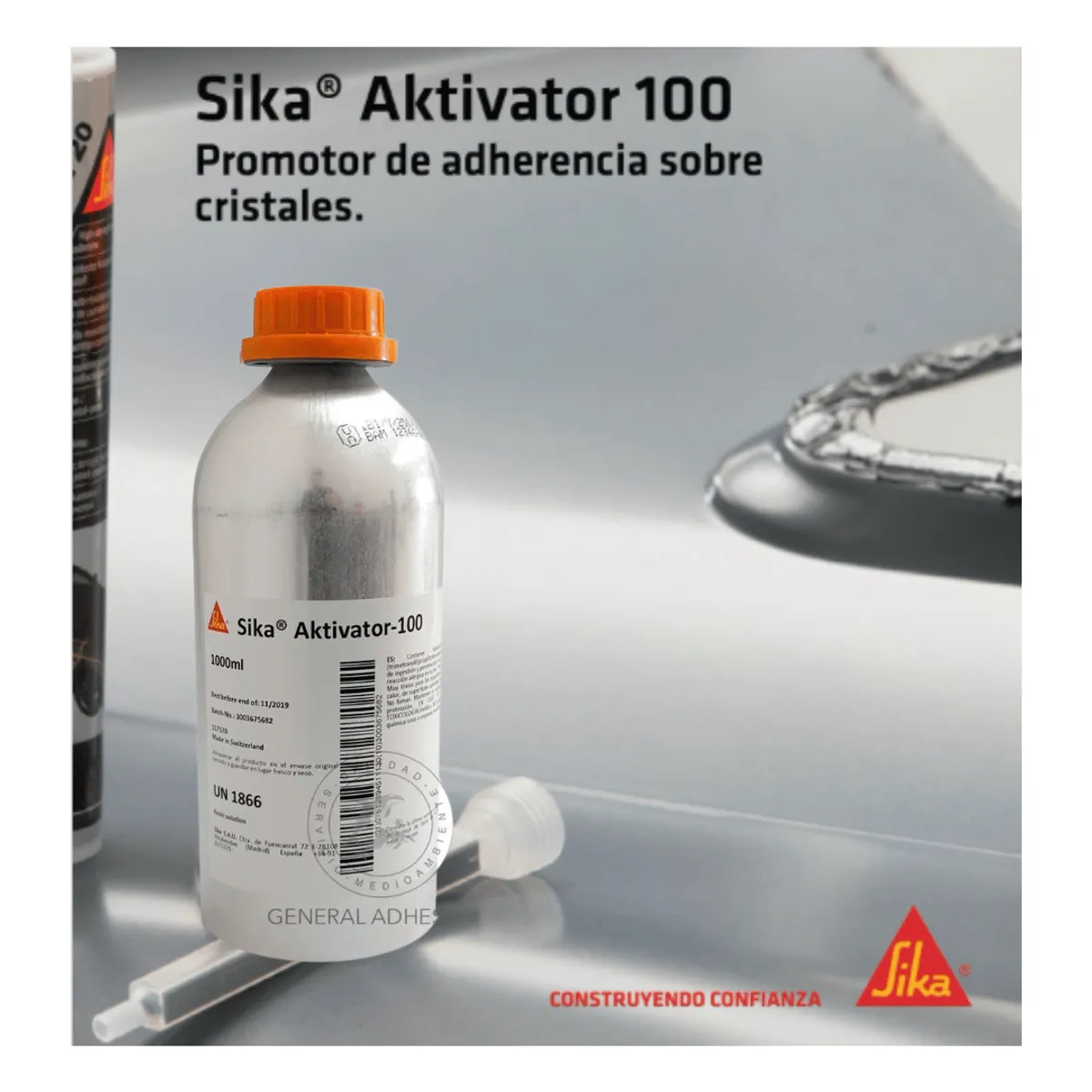 SIKA - Promotor de adherencia Sika Aktivator-100 x1L - Sikafast 201