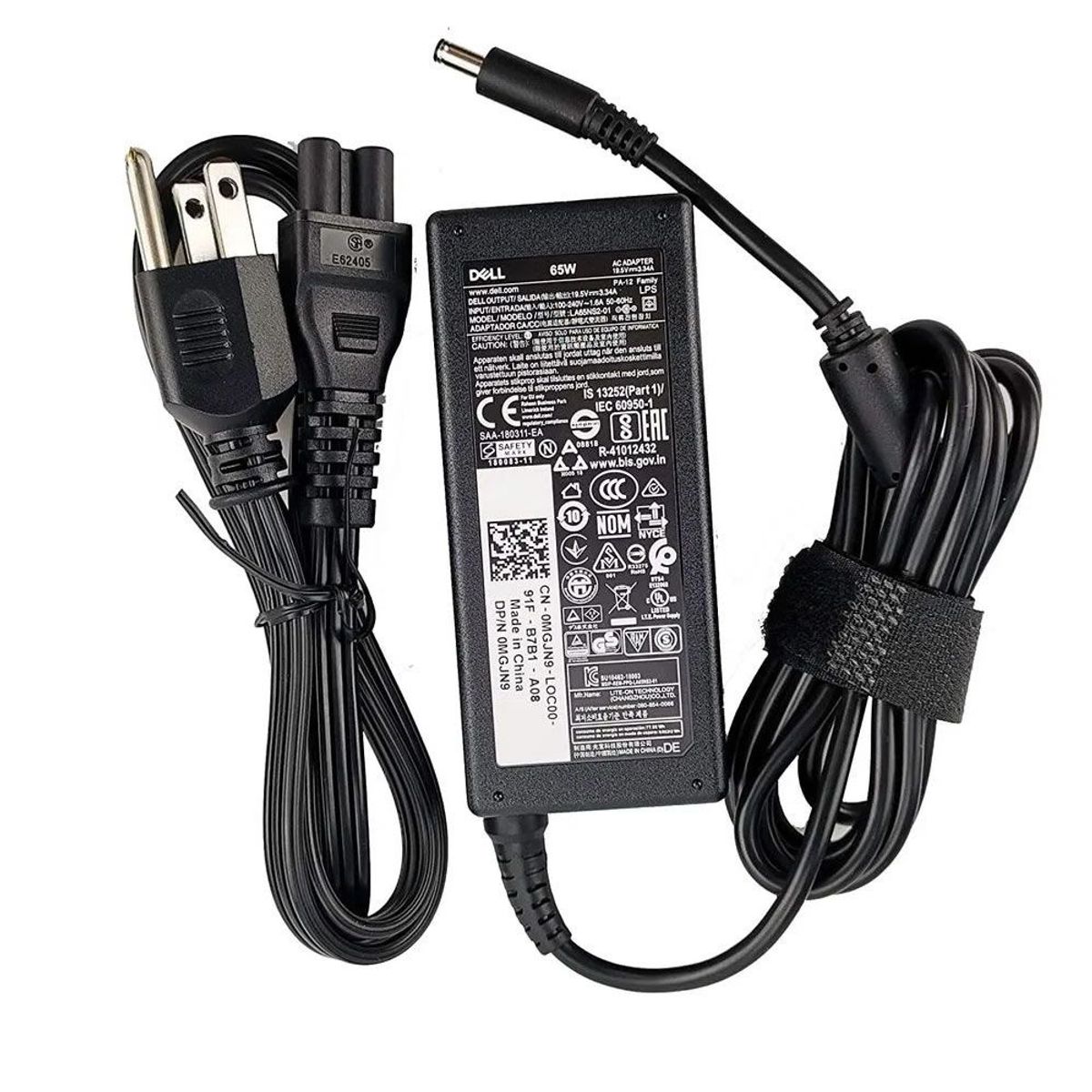 GENERICO - Cargador Dell Punta Delgada 19-5V 3-34A 4-5x3-0mm 65W