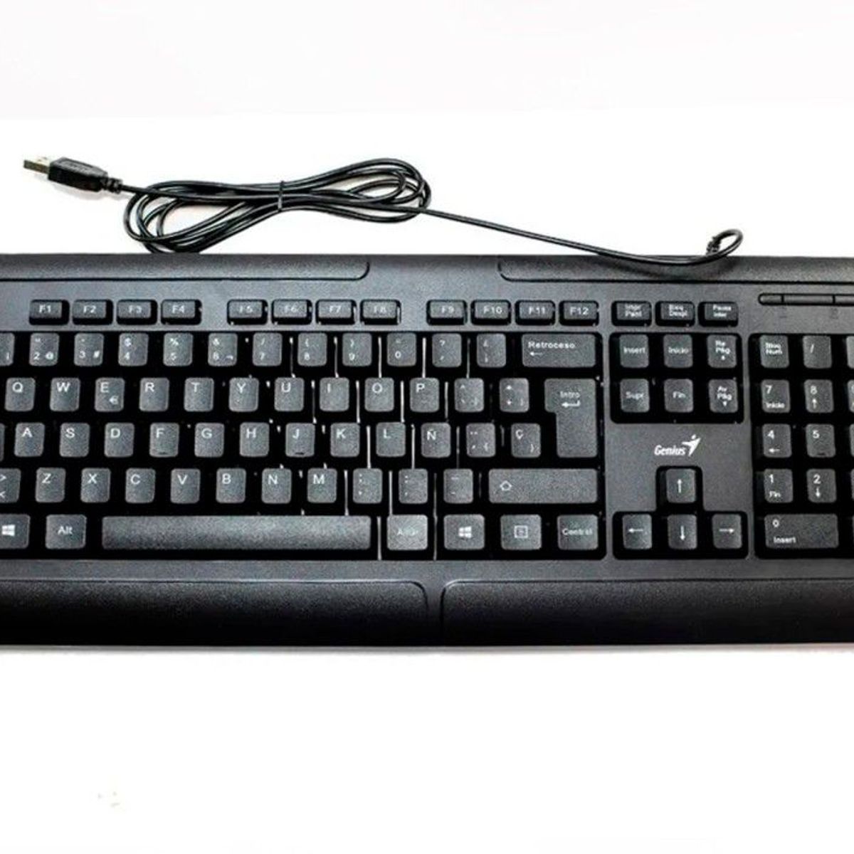 GENIUS - Teclado Genius Para Pc KB 118 usb Cableado Negro