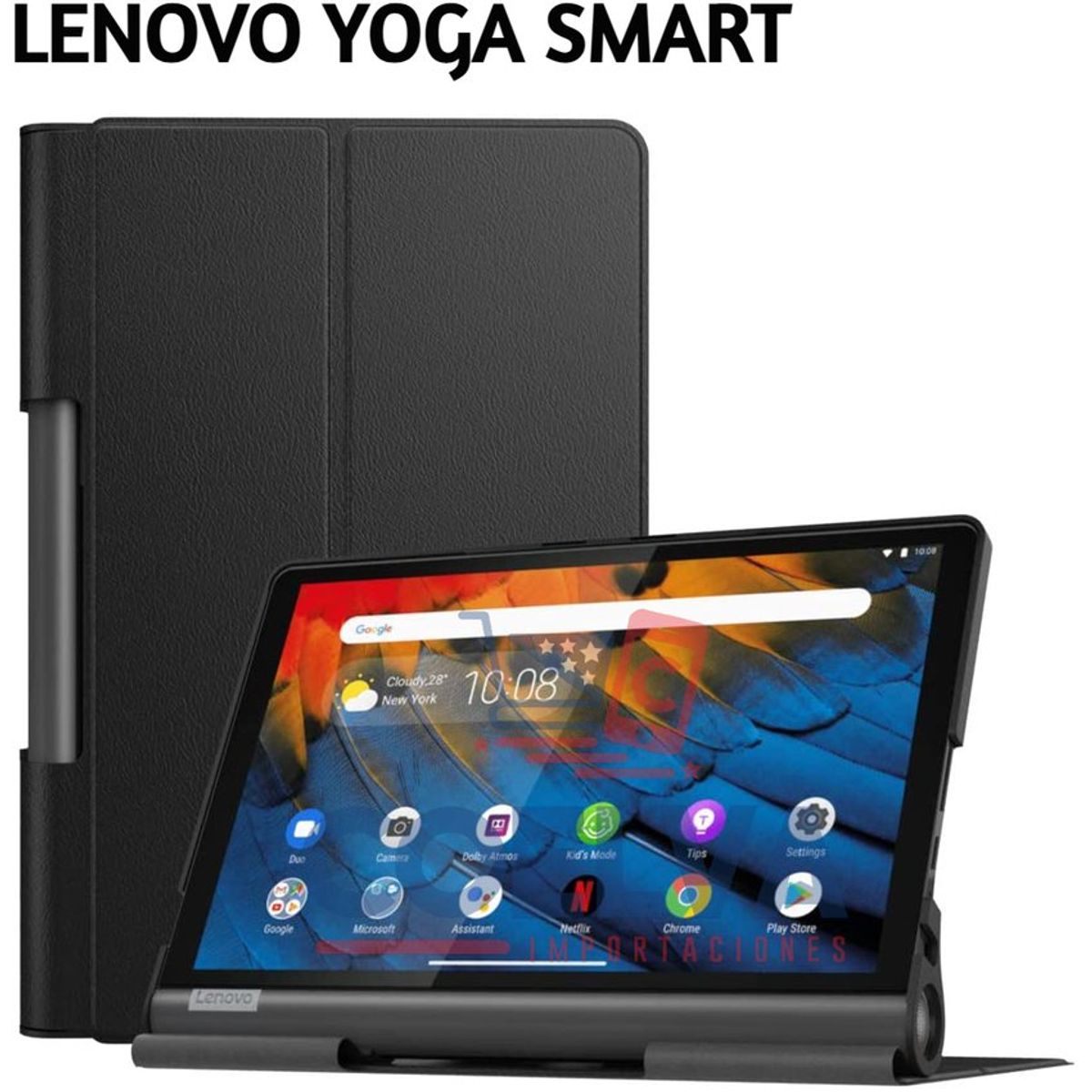 FUNDAANTIGOLPES - Nuevo funda flip magnética lenovo yoga smart tab yt-x705 10.1 x705f