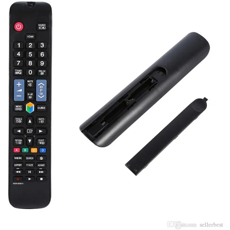 GENERICO - Control remoto para samsung smart tv led lcd series 4/5/6/7/8/9 negro