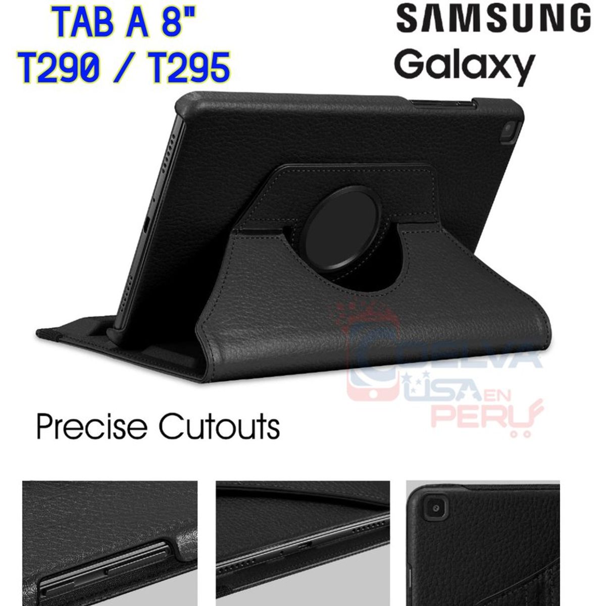 SAMSUNG - Funda case samsung galaxy tab a 8.0 2019 sm-t295 sm-t290 gira parante