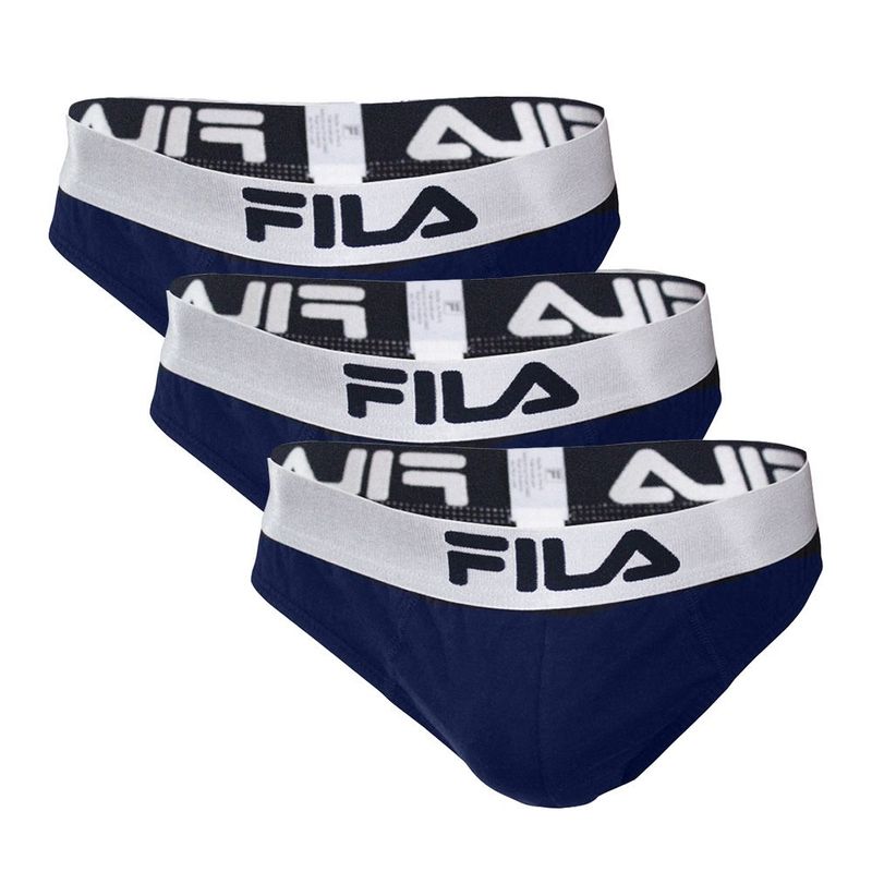 FILA - Pack x3 Trusa Fila Hombre Azul Marino
