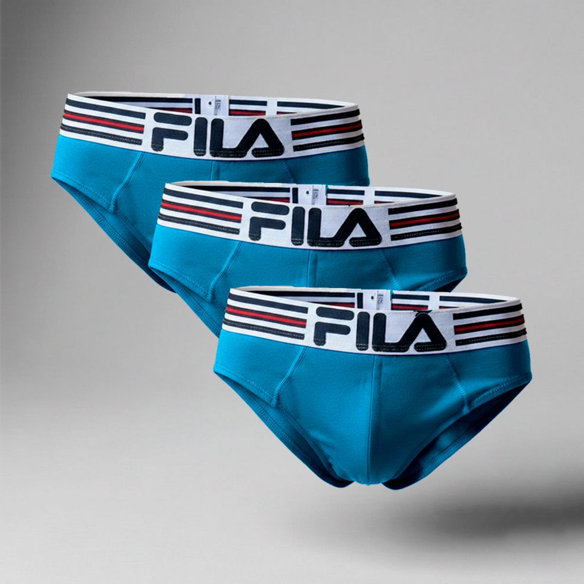 FILA - Pack x3 Trusa Fila Hombre Azulino