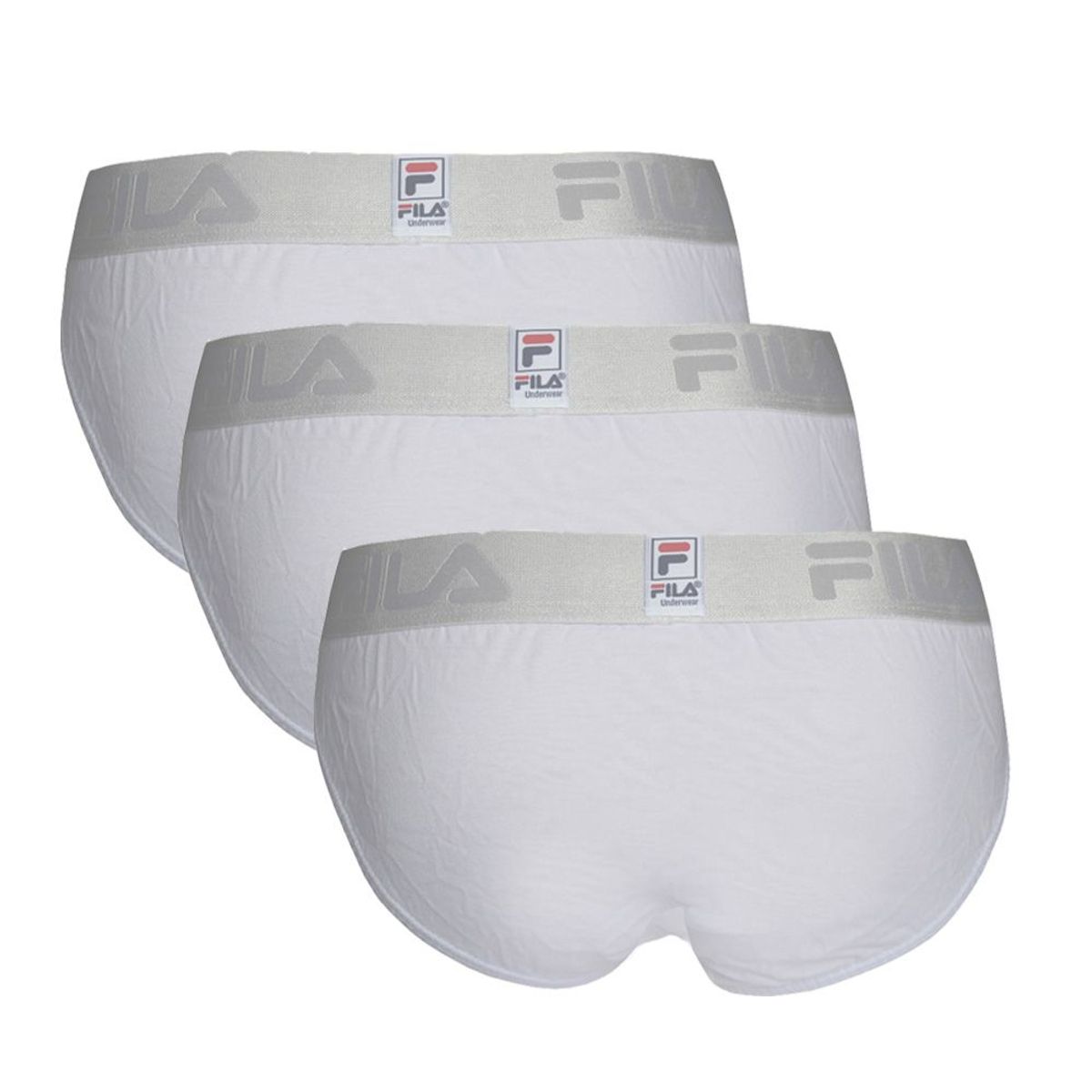 FILA - Pack x3 Trusa Fila Hombre Blanco