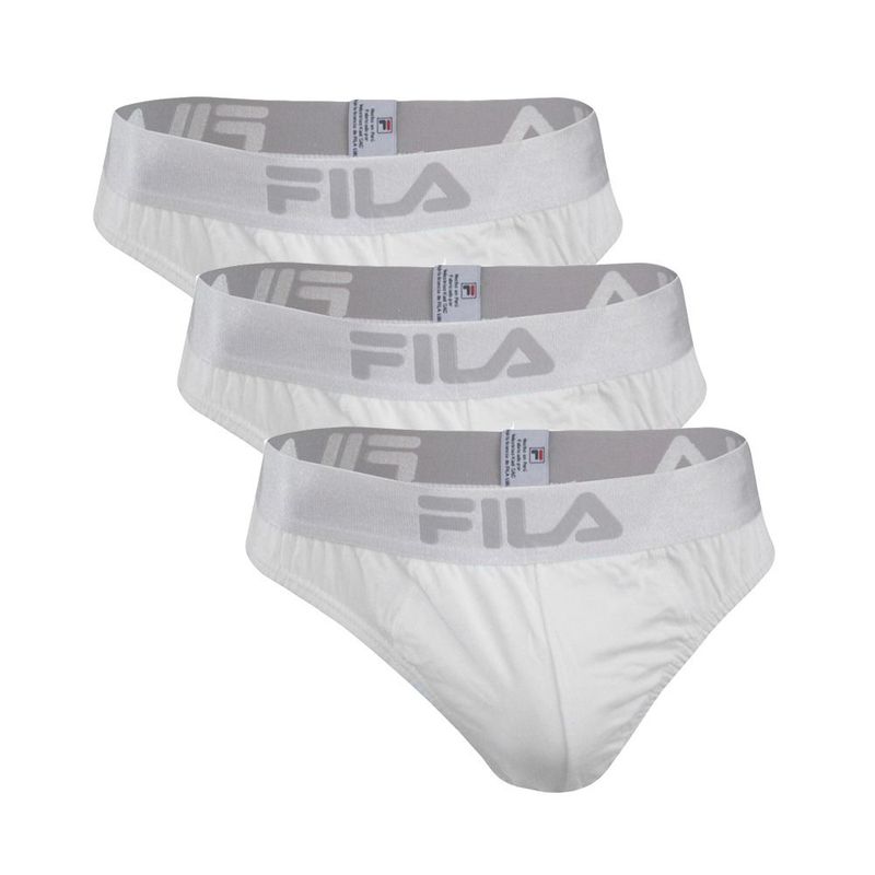 FILA - Pack x3 Trusa Fila Hombre Blanco