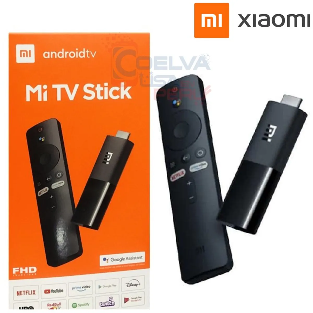 XIAOMI - Xiaomi mi tv stick mando a distancia box s hd streaming chromecast
