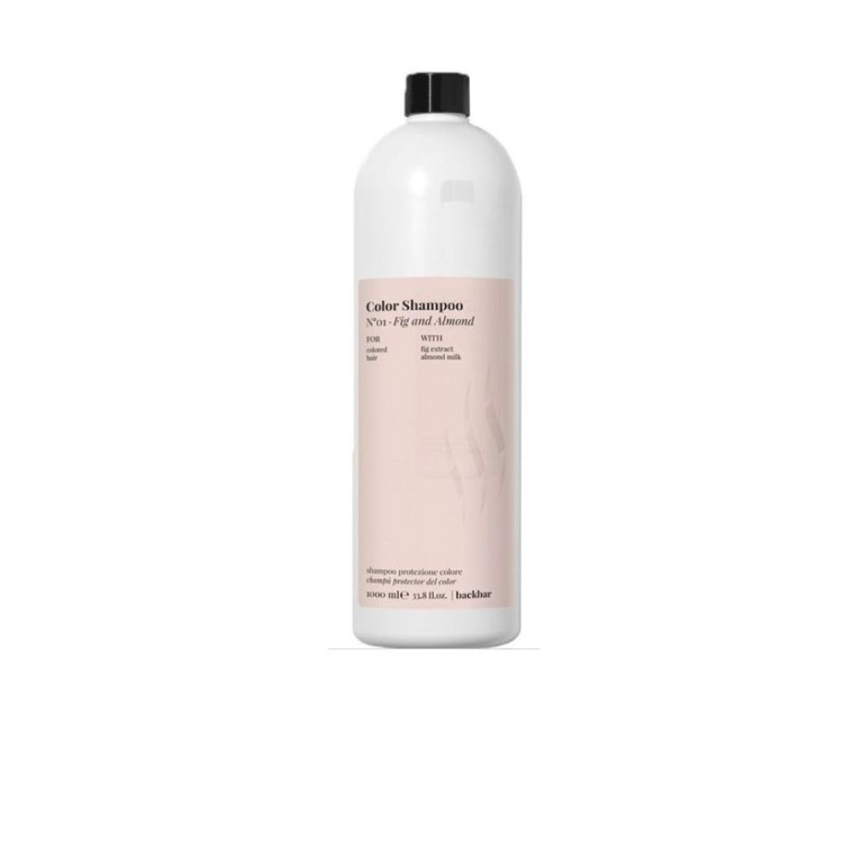 FARMAVITA - Back Bar Color Shampoo con Higo y extracto de Almendras 1000ml