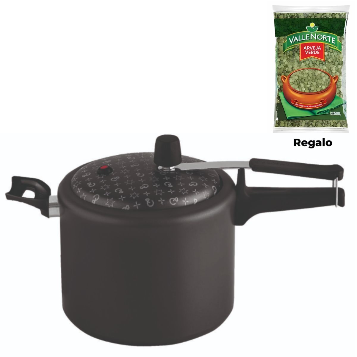 PANELUX - Olla a Presión 4 .5L Línea Magnific + Regalo