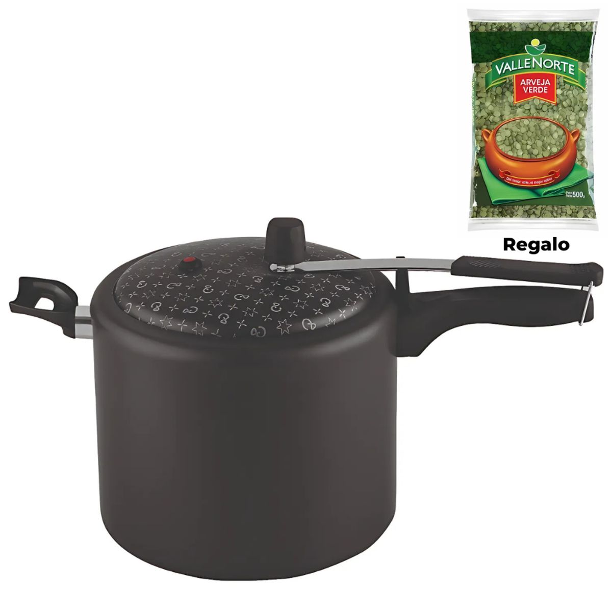 PANELUX - Olla a Presión Grafito 7L Línea Magnific + Regalo