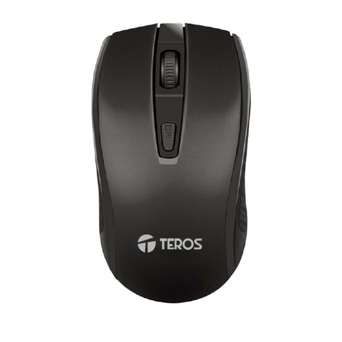 TEROS - Mouse Óptico Inalámbrico Negro - TE-5061