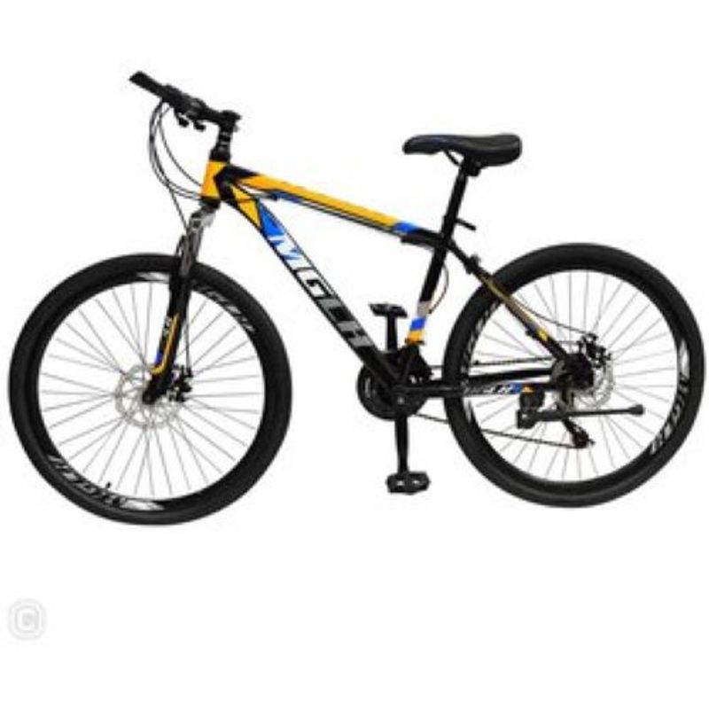 GENERICO - Bicicleta Montañera M1 Aro 26 Anaranjado/Azul
