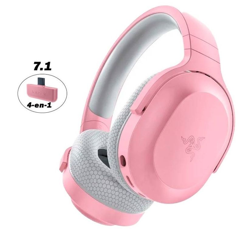 RAZER - AUDIFONO RAZER BARRACUDA X 2022 WIRELESS 7.1 MULTI-PLATFORM QUARTZ