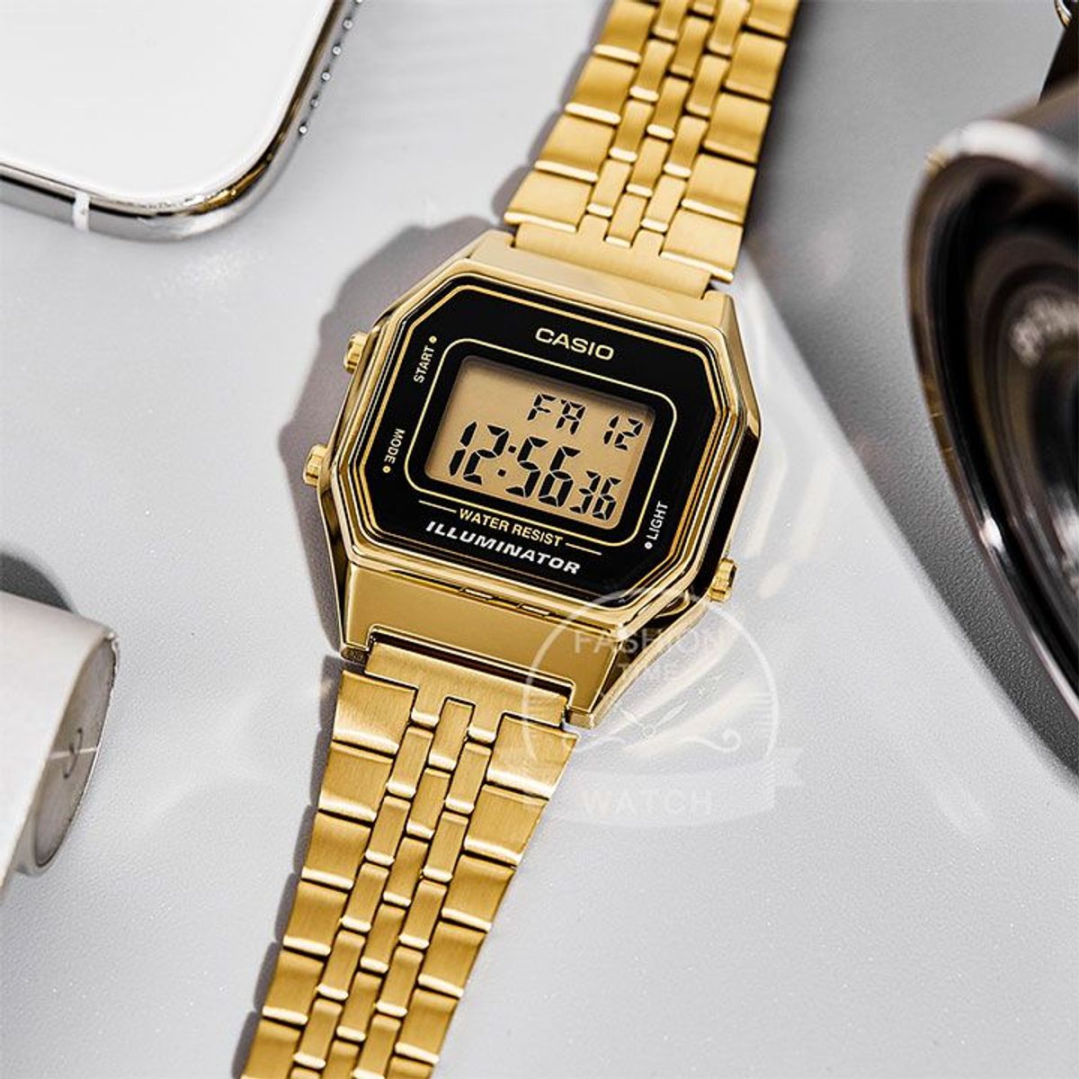 CASIO - Reloj Casio LA680WGA-1D Mujer - Dorado