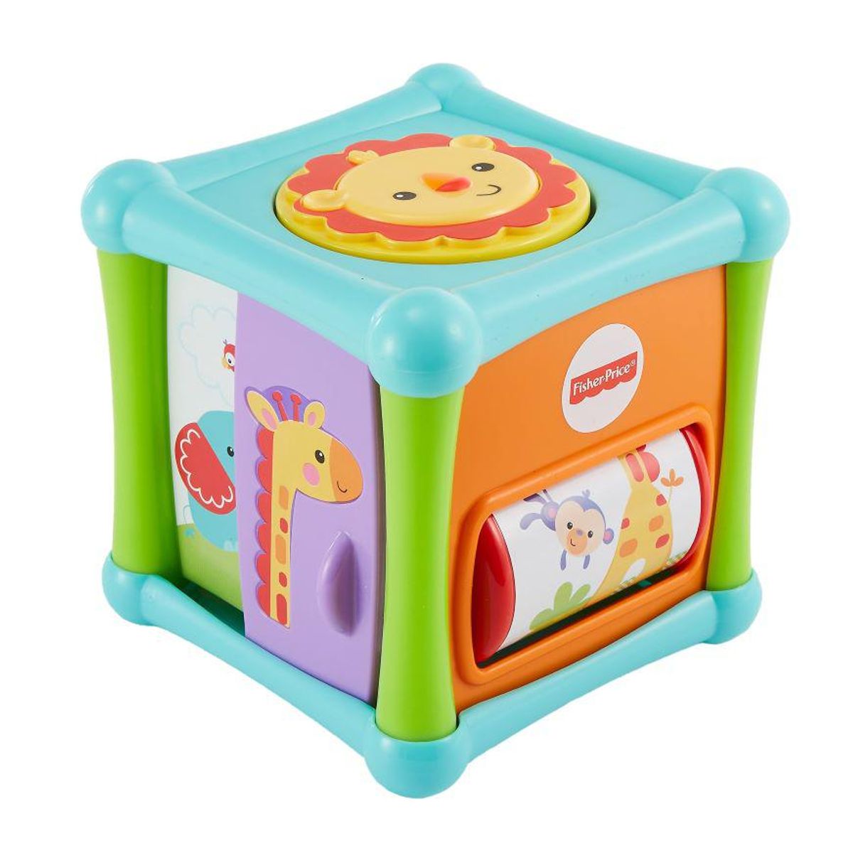 FISHER PRICE - Cubo Animalitos de Actividades Fisher Price