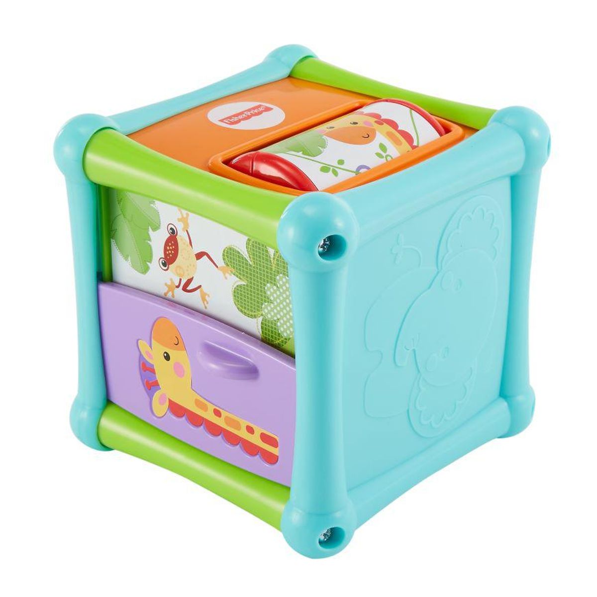 FISHER PRICE - Cubo Animalitos de Actividades Fisher Price