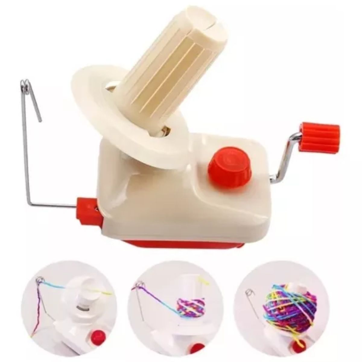 GENERICO - Ovilladora De Lana Manual - Ovillador Portátil