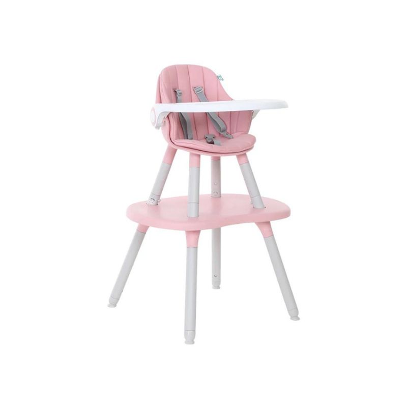 AIMAMA - Silla de Comer 2 en 1 Palo Rosa