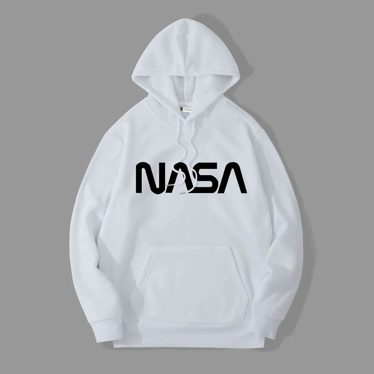 YANSUS - Polera Hombre Yansus Blanco con Estampado Nasa