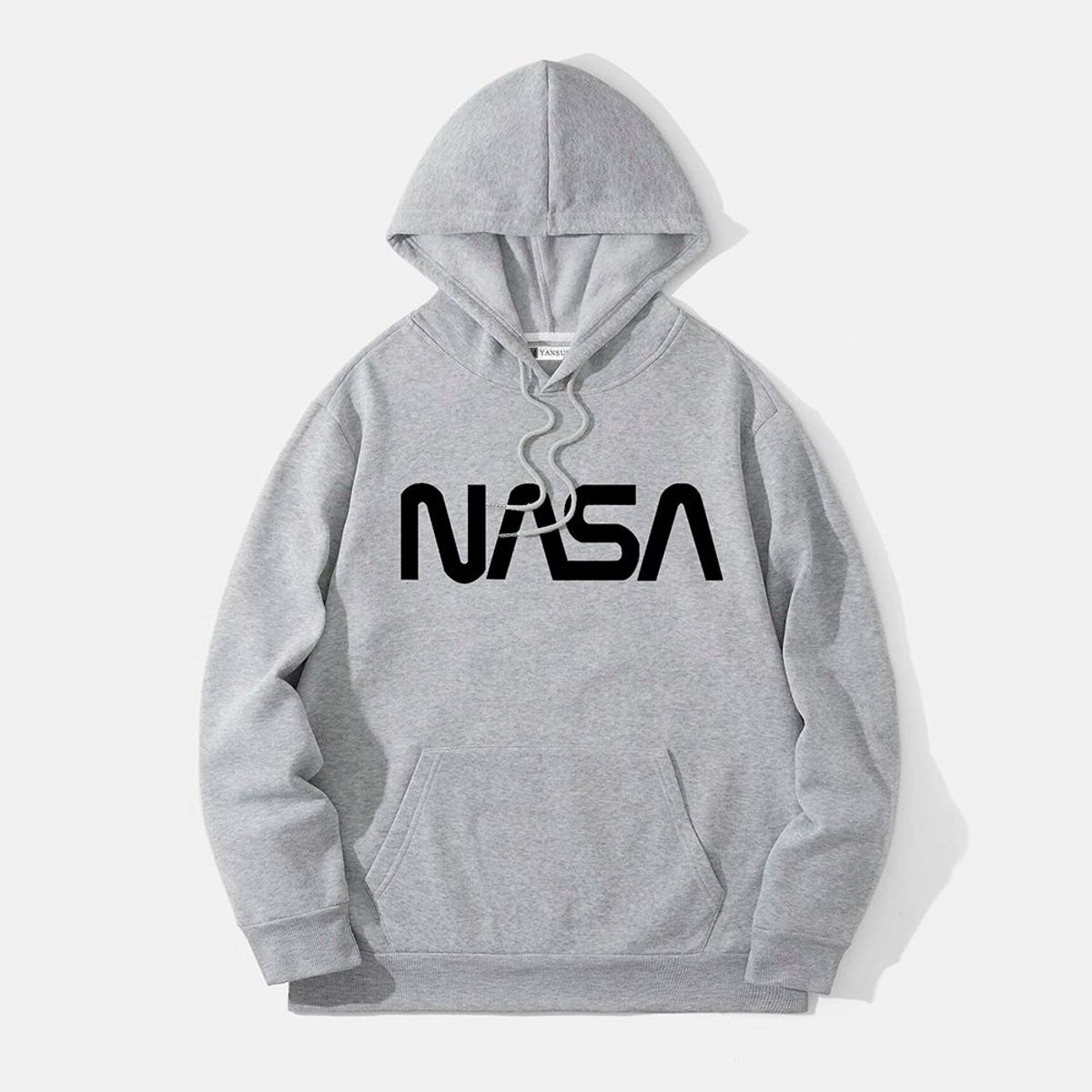 YANSUS - Polera Hombre Yansus Melange con Estampado Nasa