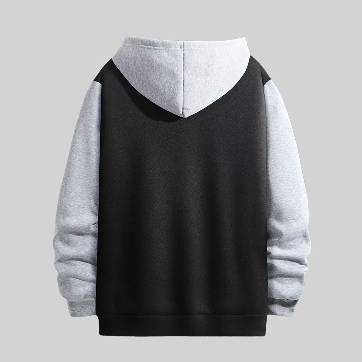 YANSUS - Polera Yansus Sudadera Con Capucha Y Cierre NegroGris