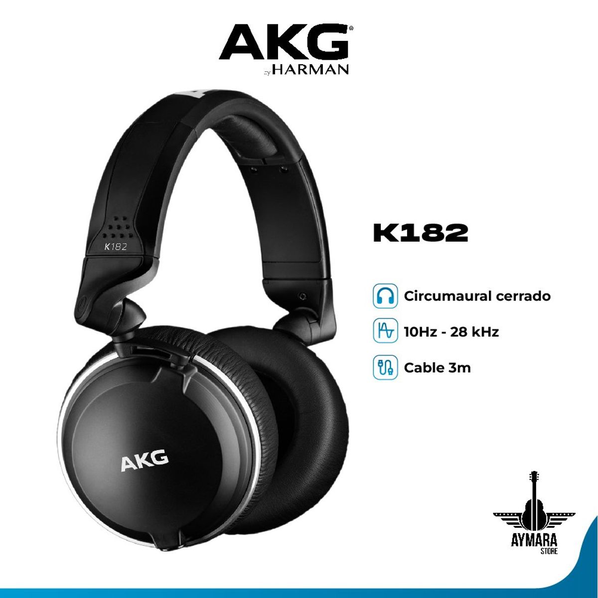 AKG - AKG K182 AUDIFONOS DE MONITOREO