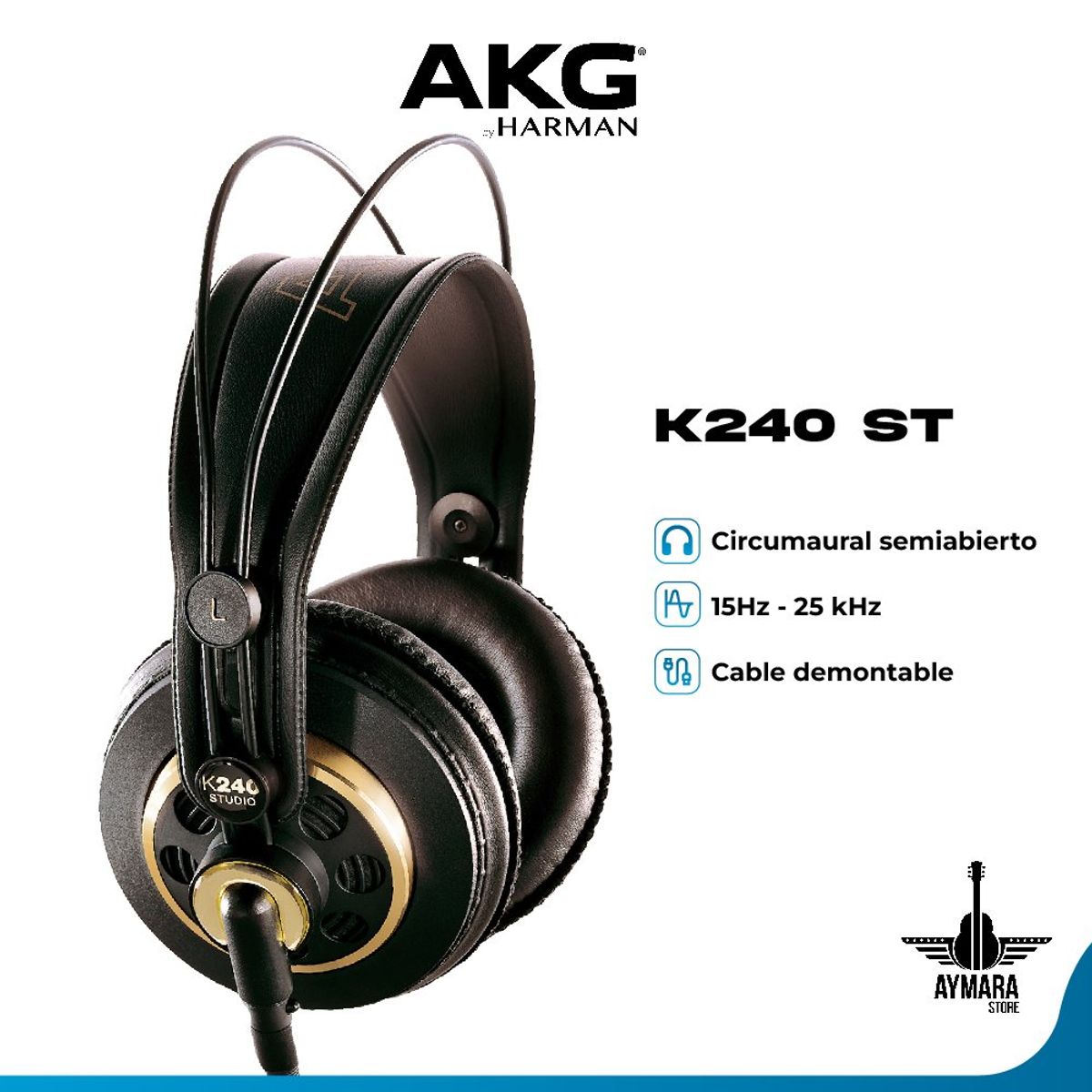 AKG - AKG K240 MKII AUDIFONOS DE MONITOREO