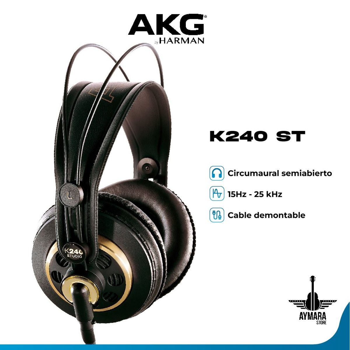AKG - AKG K240 MKII AUDIFONOS DE MONITOREO