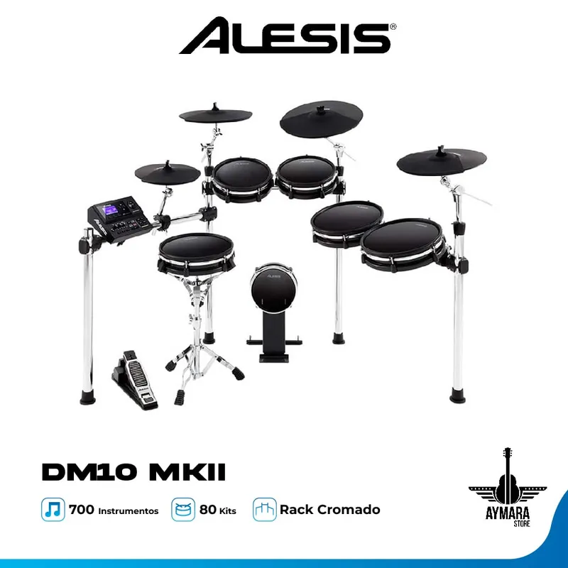 ALESIS - Alesis DM10 MKII Pro Kit Batería Electrónica 10 Piezas