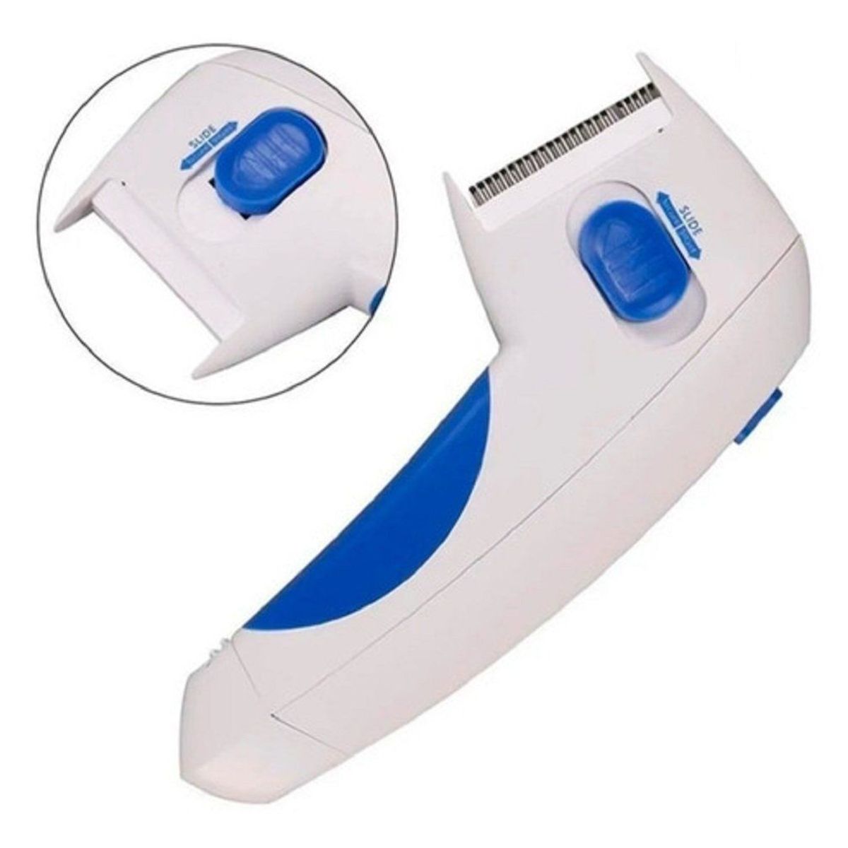 GENERICO - Peine Cepillo Eléctrico Anti Pulgas para Mascotas Perro Gato