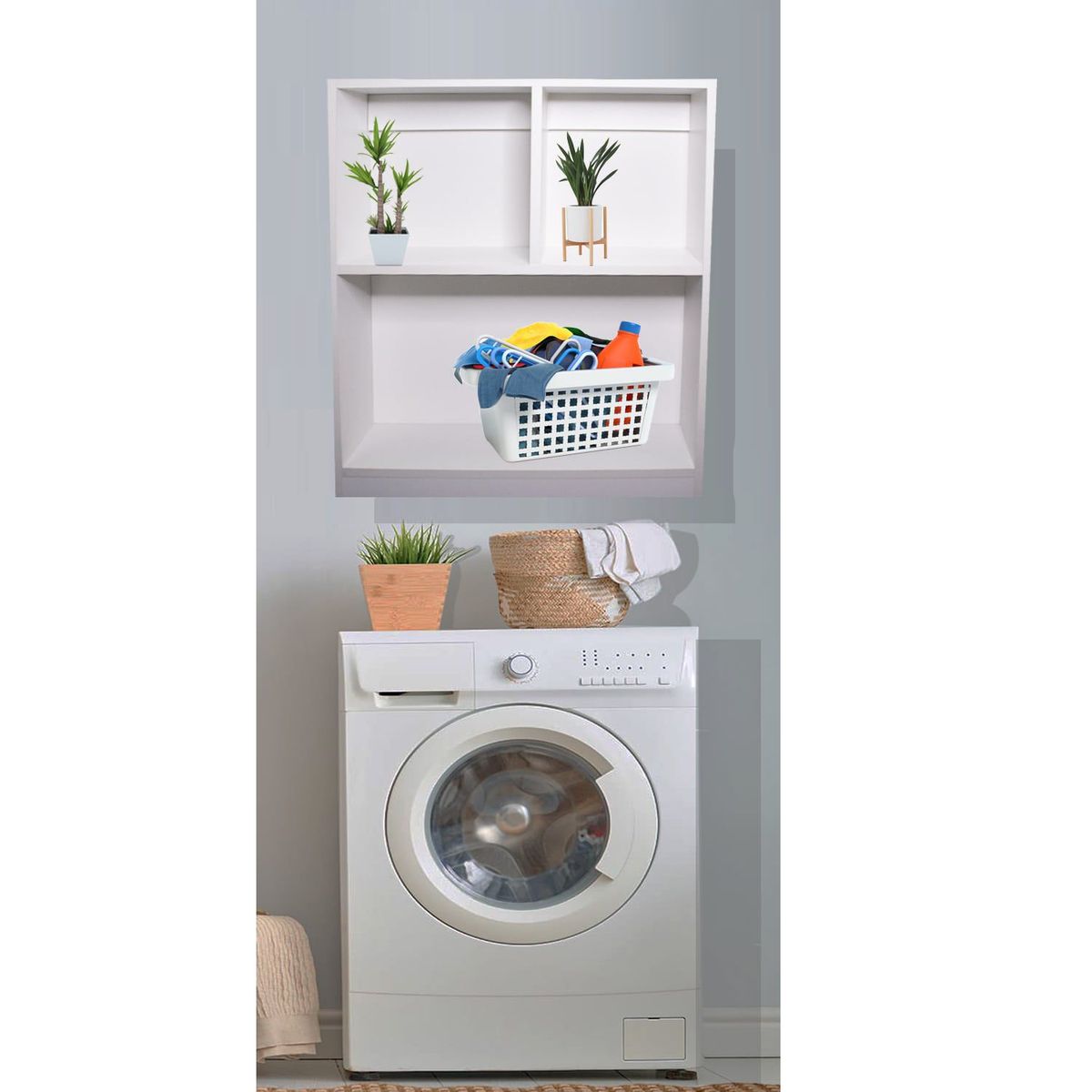 GENERICO - MUEBLE PARA LAVANDERIA ALICIA - HMMELAMUEBLES