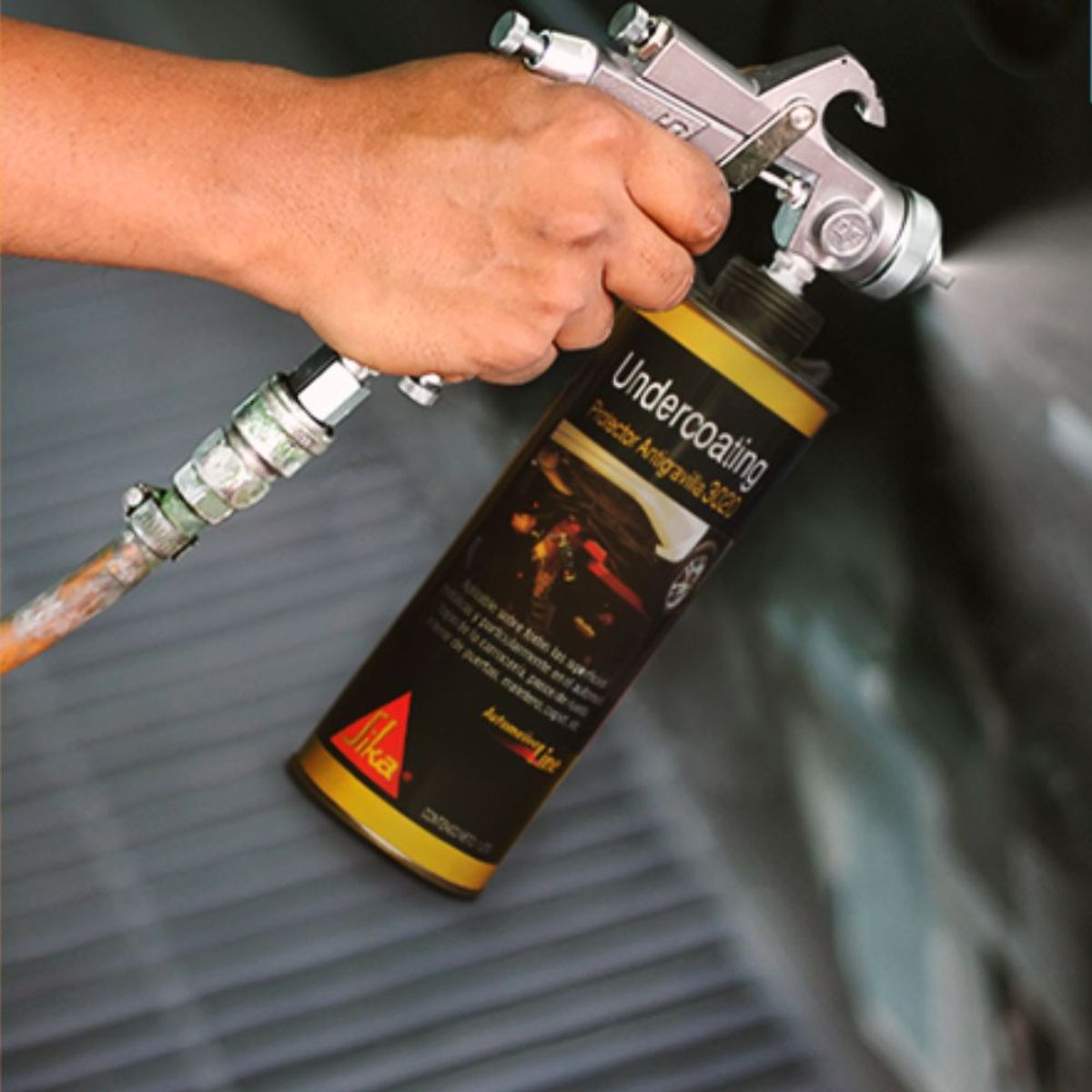 SIKA - Pistola neumática de aplicación Sika Antigravilla