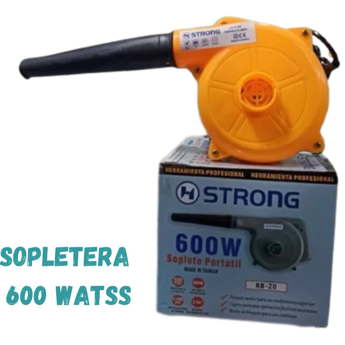 MUNDIAL - Soplador Aspirador De Aire Limpieza Soplete Portátil Taiwan