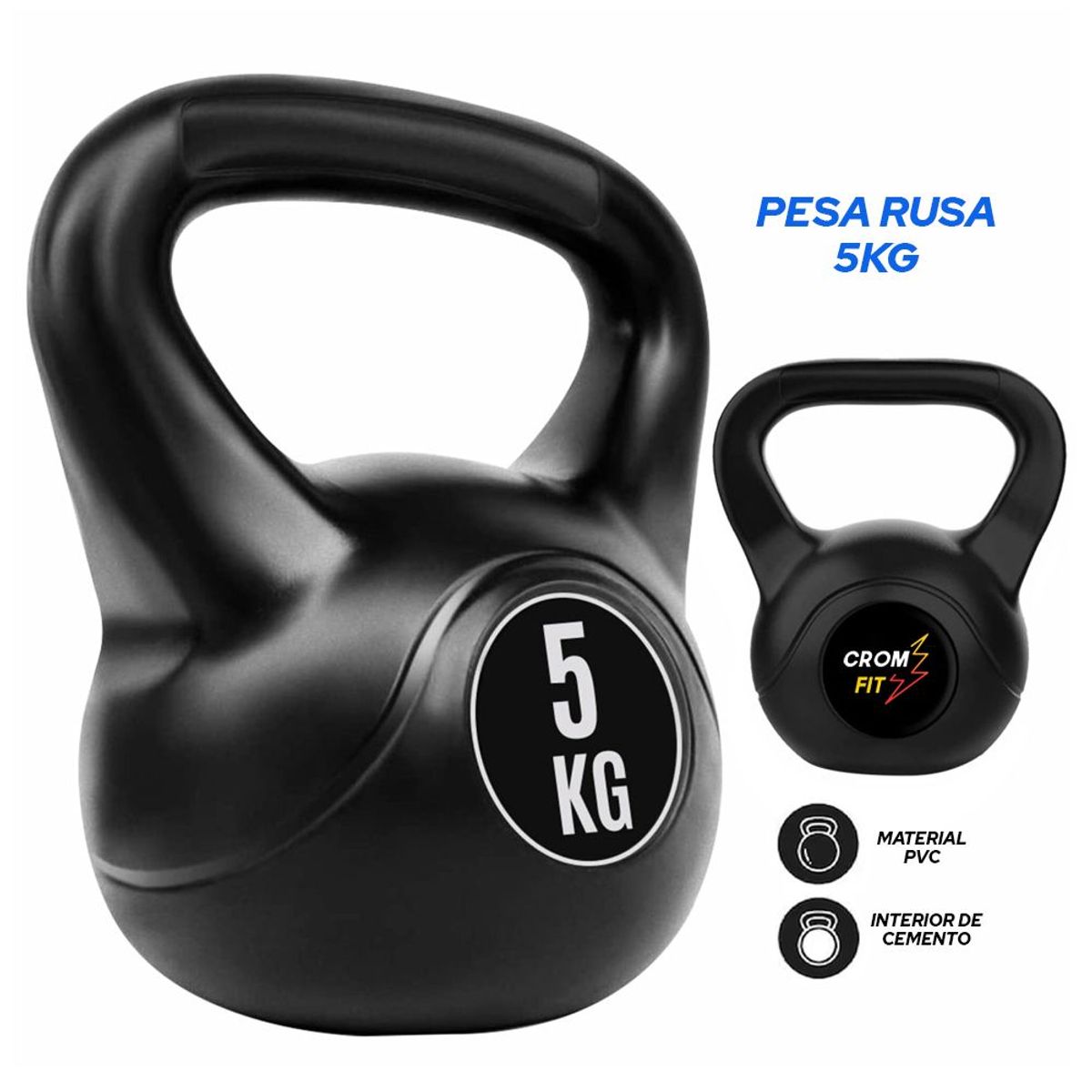 GENERICO - Pesa Rusa 5KG Kettlebell