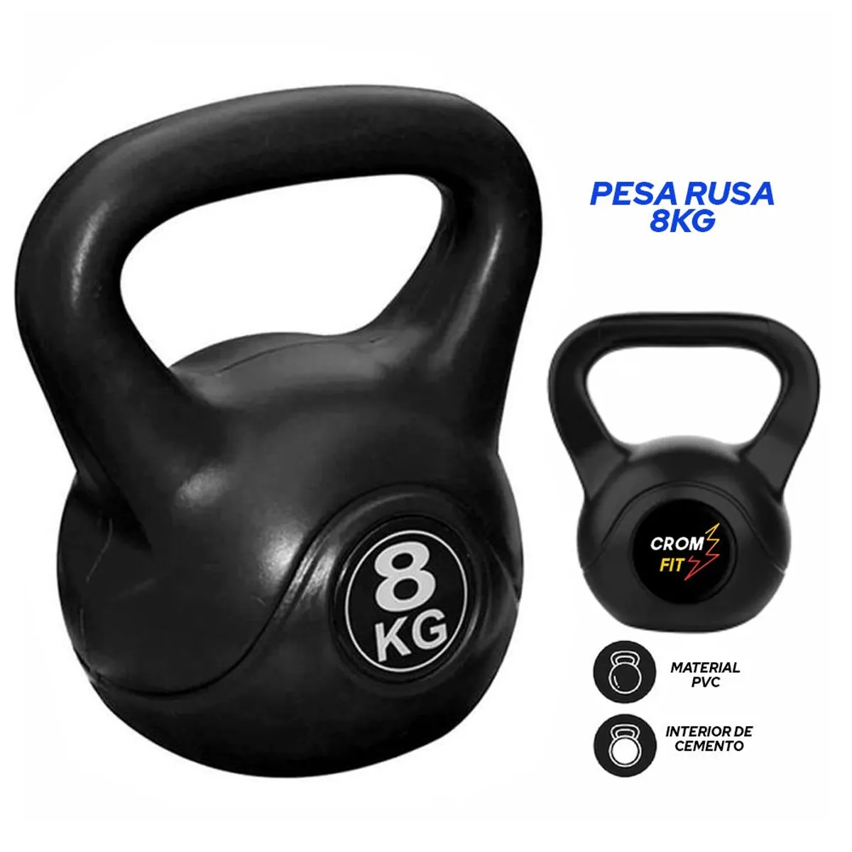 GENERICO - Pesa Rusa 8KG Kettlebell