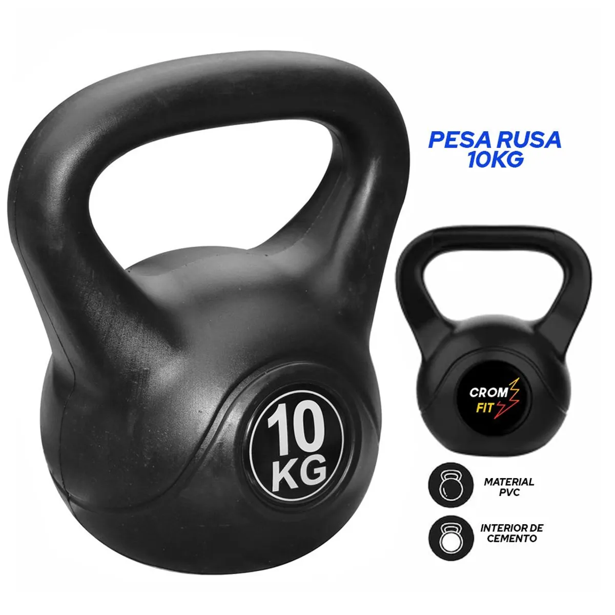 GENERICO - Pesa Rusa 10KG Kettlebell