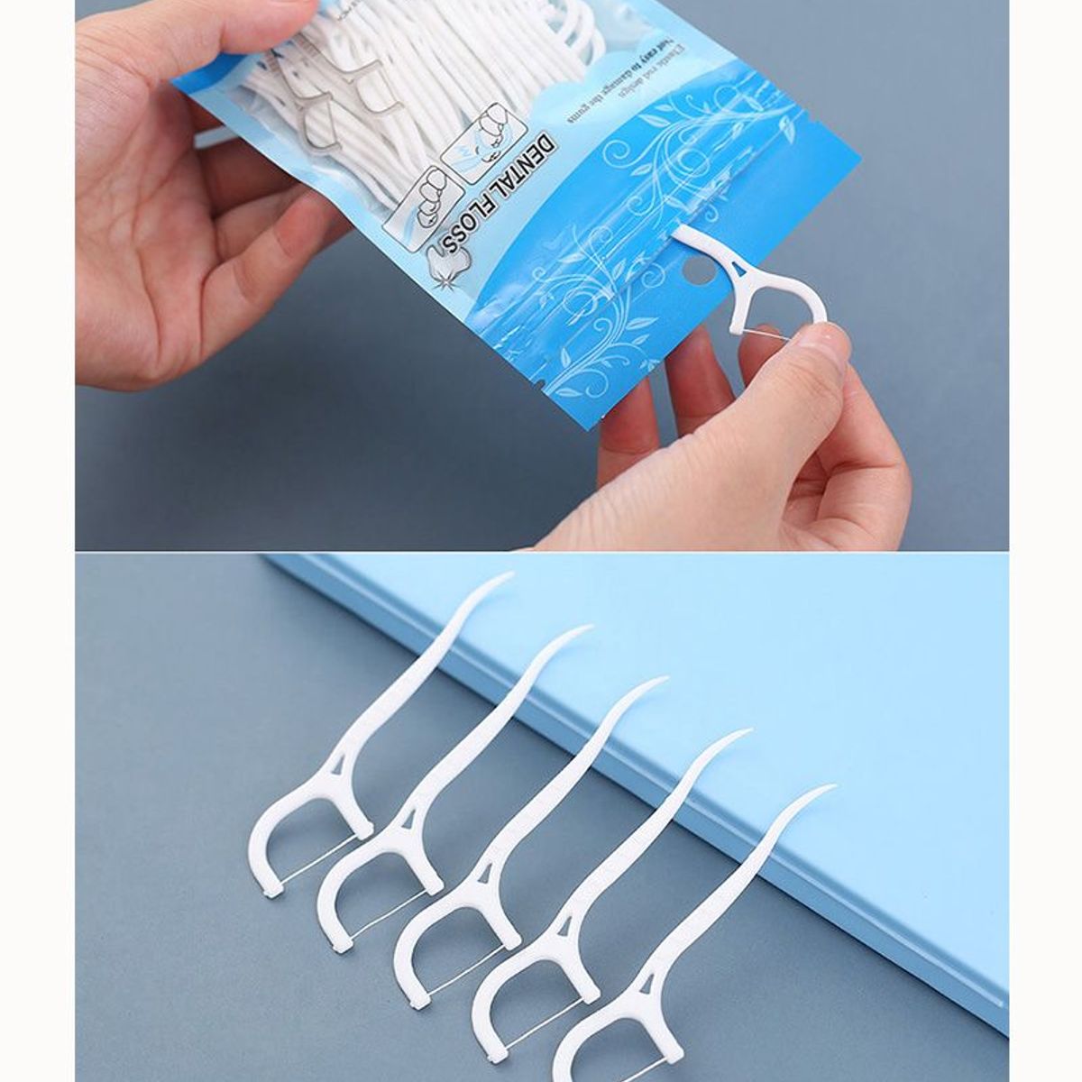 GENERICO - Hilo Dental Pack por 100 Unidades - Dental Floss