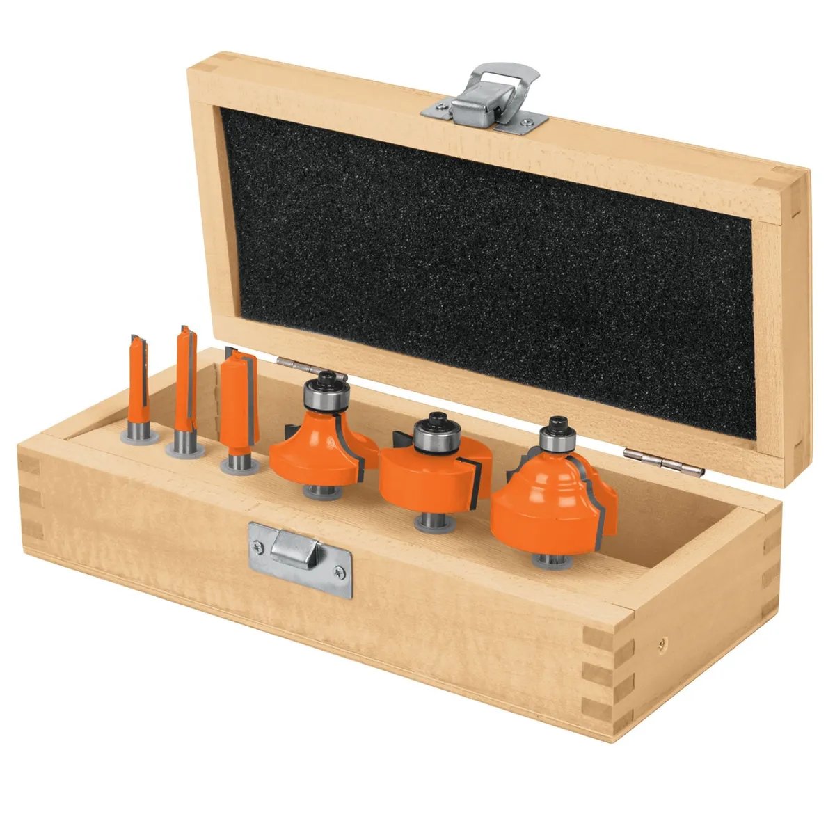 TRUPER - Juego De Fresadora Ruteadora rebajadora 6 Piezas, Truper