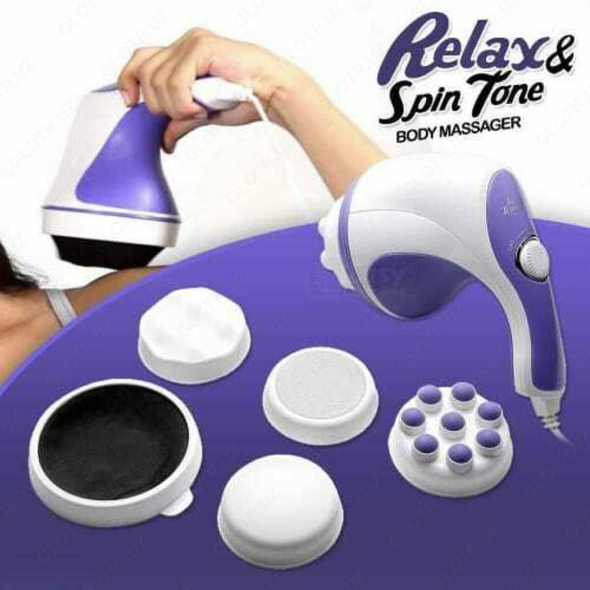GENERICO - Masajeador Corporal Eléctrico Anticelulitis Relax Spin Tone