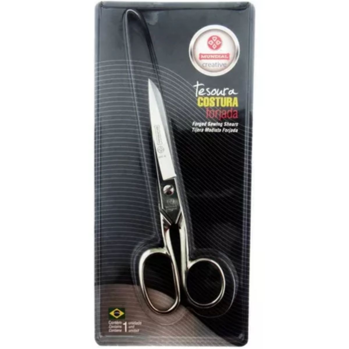 MUNDIAL - Tijera Mundial Metálica Para Costura Tela 06 Pulg Original