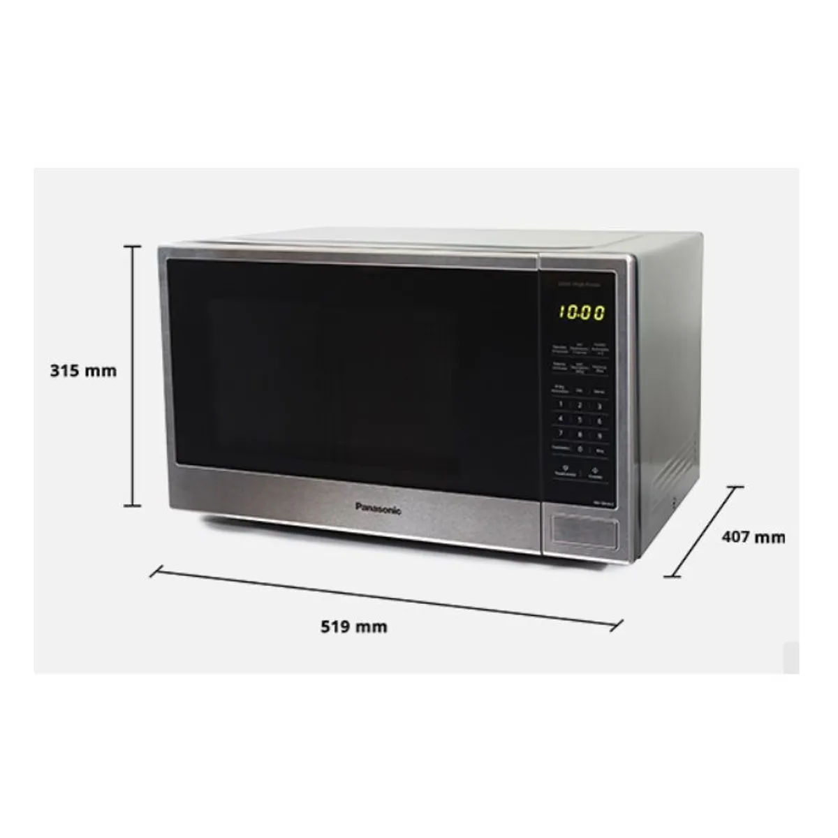 PANASONIC - Horno MicroOndas Panasonic NN-SB646SRPK 37 Litros Inoxidable