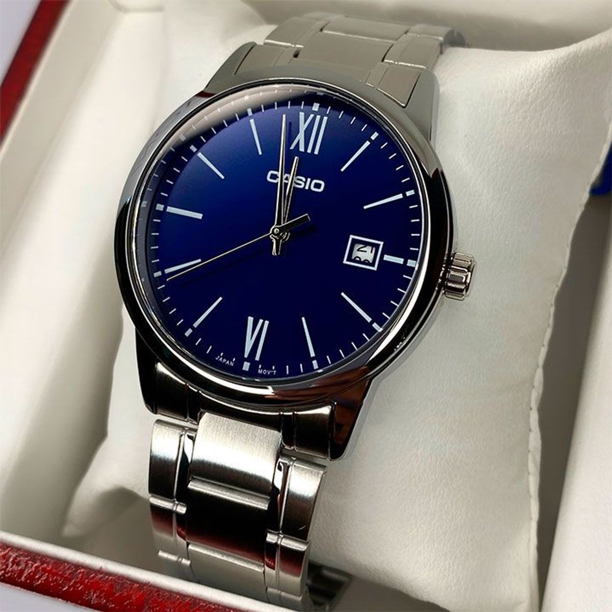 CASIO - Reloj Casio MTP-V002D-2B3 Hombre